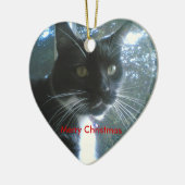 Weihnachtsverzierung Keramikornament (Links)