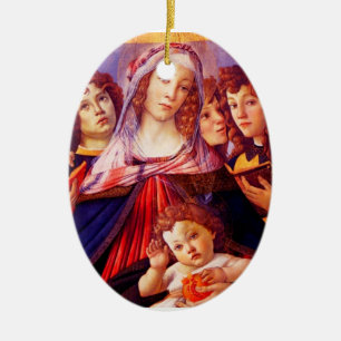 Weihnachtsverzierung Keramikornament