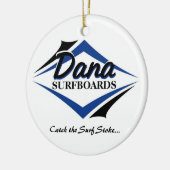 Weihnachtsverzierung Keramikornament (Links)