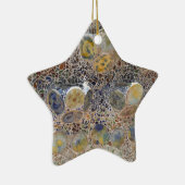 Weihnachtsverzierung Keramikornament (Rechts)