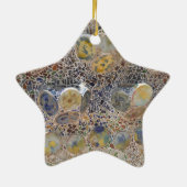 Weihnachtsverzierung Keramikornament (Hinten)