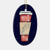 Weihnachtsverzierung Keramikornament (Rechts)