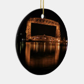 Weihnachtsverzierung Keramikornament (Rechts)