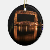 Weihnachtsverzierung Keramikornament (Links)