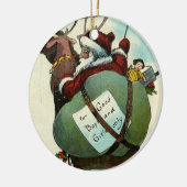 Weihnachtsverzierung Keramikornament (Links)