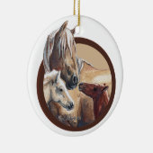 Weihnachtsverzierung: Korona und die Kinder 2012 Keramikornament (Rechts)