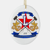 Weihnachtsverzierung Lafayettesprache-u. Keramik Ornament (Rechts)