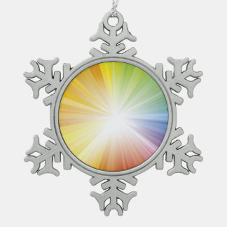 Weihnachtsverzierung/Licht von Jesus Schneeflocken Zinn-Ornament