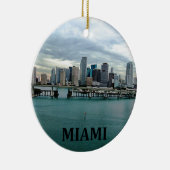 Weihnachtsverzierung Miamis Florida Keramikornament (Rechts)
