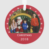 Weihnachtsverzierung Ornament (Rückseite)
