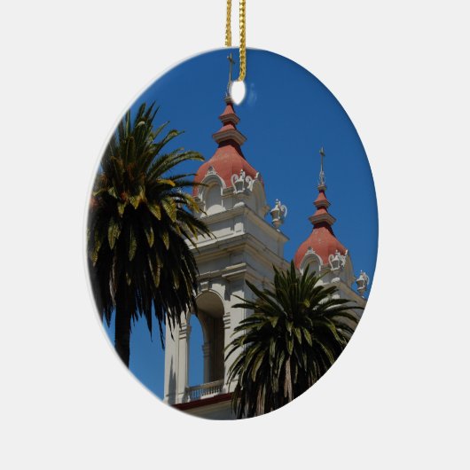 Weihnachtsverzierung San Jose Kalifornien Keramik Ornament (Rechts)