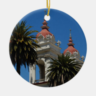 Weihnachtsverzierung San Jose Kalifornien Keramik Ornament