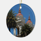 Weihnachtsverzierung San Jose Kalifornien Keramik Ornament (Links)