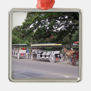 Weihnachtsverzierung Silbernes Ornament