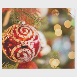 Weihnachtsverzierung u. -lichter geschenkpapier