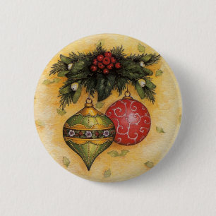 Weihnachtsverzierungen Button