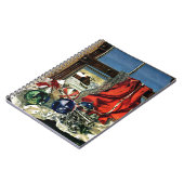 Weihnachtsverzierungen Notizblock (Linke Seite)