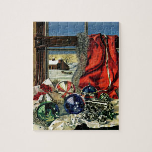 Weihnachtsverzierungen Puzzle
