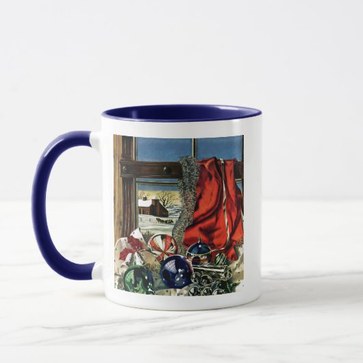 Weihnachtsverzierungen Tasse (Links)