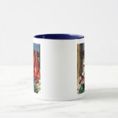 Weihnachtsverzierungen Tasse (Zentrum)