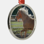 Weihnachtsverzierungs-Tango Silbernes Ornament (Rechts)