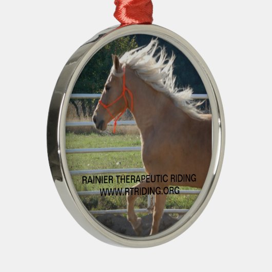 Weihnachtsverzierungs-Tango Silbernes Ornament (Rechts)