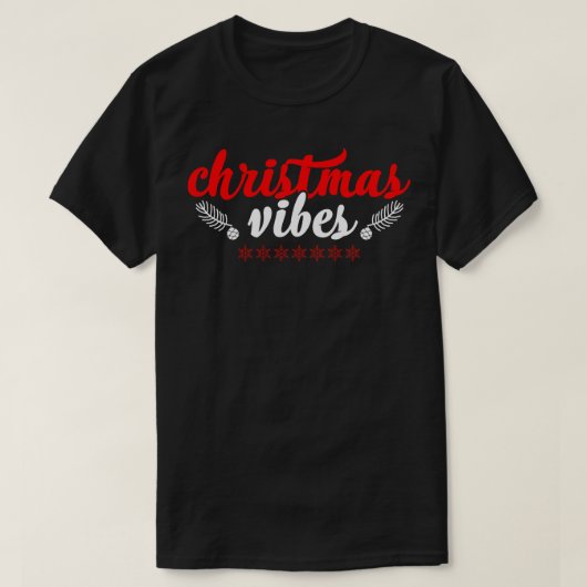 Weihnachtsvibes 3 T-Shirt (Design vorne)