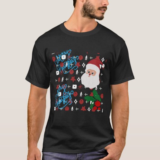 Weihnachtsvibes Grafik T - Shirt für Männer (Vorderseite)