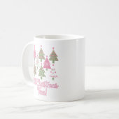 Weihnachtsvibes Kaffeetasse (Vorderseite Links)