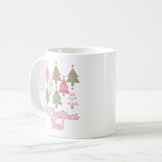 Weihnachtsvibes Kaffeetasse (Vorderseite Links)