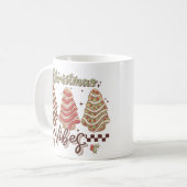 Weihnachtsvibes Kaffeetasse (Vorderseite Links)