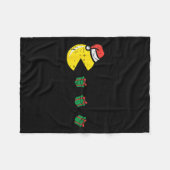 Weihnachtsvideospiel Weihnachtsspiele Männer Jungs Fleecedecke (Vorderseite (Horizontal))