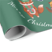 Weihnachtsvieh Geschenkpapier (Rolleneckpunkt)