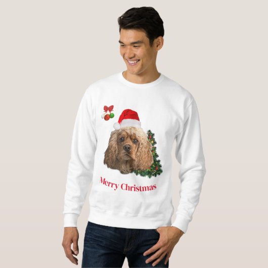 Weihnachtsvieh Sweatshirt (Vorne ganz)
