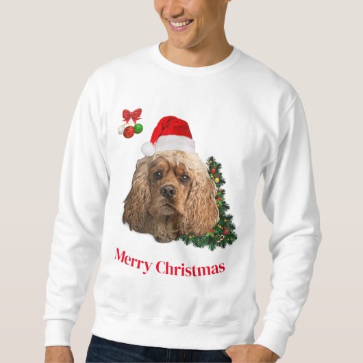 Weihnachtsvieh Sweatshirt (Vorderseite)