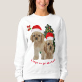 Weihnachtsvieh Sweatshirt (Vorderseite)
