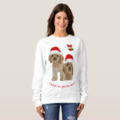 Weihnachtsvieh Sweatshirt (Vorne ganz)