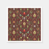 Weihnachtsviette Serviette (Vorderseite)