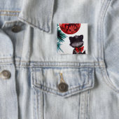 WeihnachtsVintager retro Button (Beispiel)