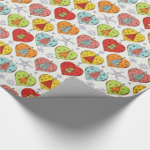 WeihnachtsVintages Geschenk-Verpackungspapier Geschenkpapier (Ecke)