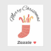 WeihnachtsVinyl Stickers Aufkleber (Blatt)