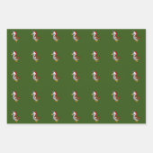 Weihnachtsvögel Geschenkpapier Set (Vorderseite 3)
