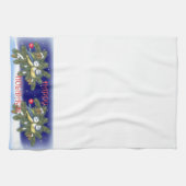 Weihnachtsvögel Geschirrtuch (Horizontal)