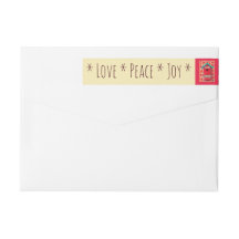 Weihnachtsvogel-Haus-Verpackung um Aufkleber