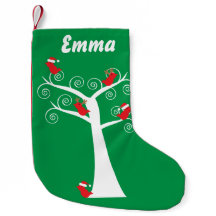 Weihnachtsvögel in einem Baum