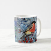 Weihnachtsvogel Kaffeetasse (VorderseiteRechts)