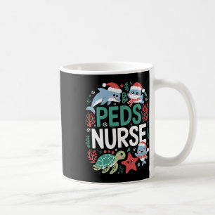 Weihnachtsvögel Krankenschwestern und Krankenpfleg Kaffeetasse