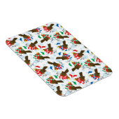 Weihnachtsvogel Santa Magnet (Rechte Seite)