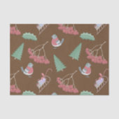 Weihnachtsvögel und -schweine seidenpapier (Vorderseite)