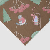 Weihnachtsvögel und -schweine seidenpapier (Ausschnitt)